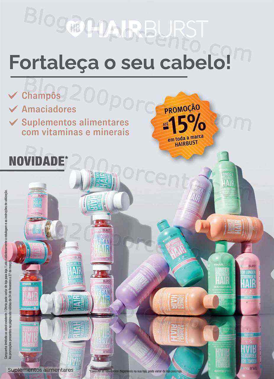 Antevisão Folheto AUCHAN Saúde e Bem-Estar Promoções de 24 fevereiro a 27 março