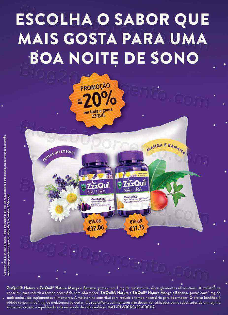 Antevisão Folheto AUCHAN Saúde e Bem-Estar Promoções de 24 fevereiro a 27 março