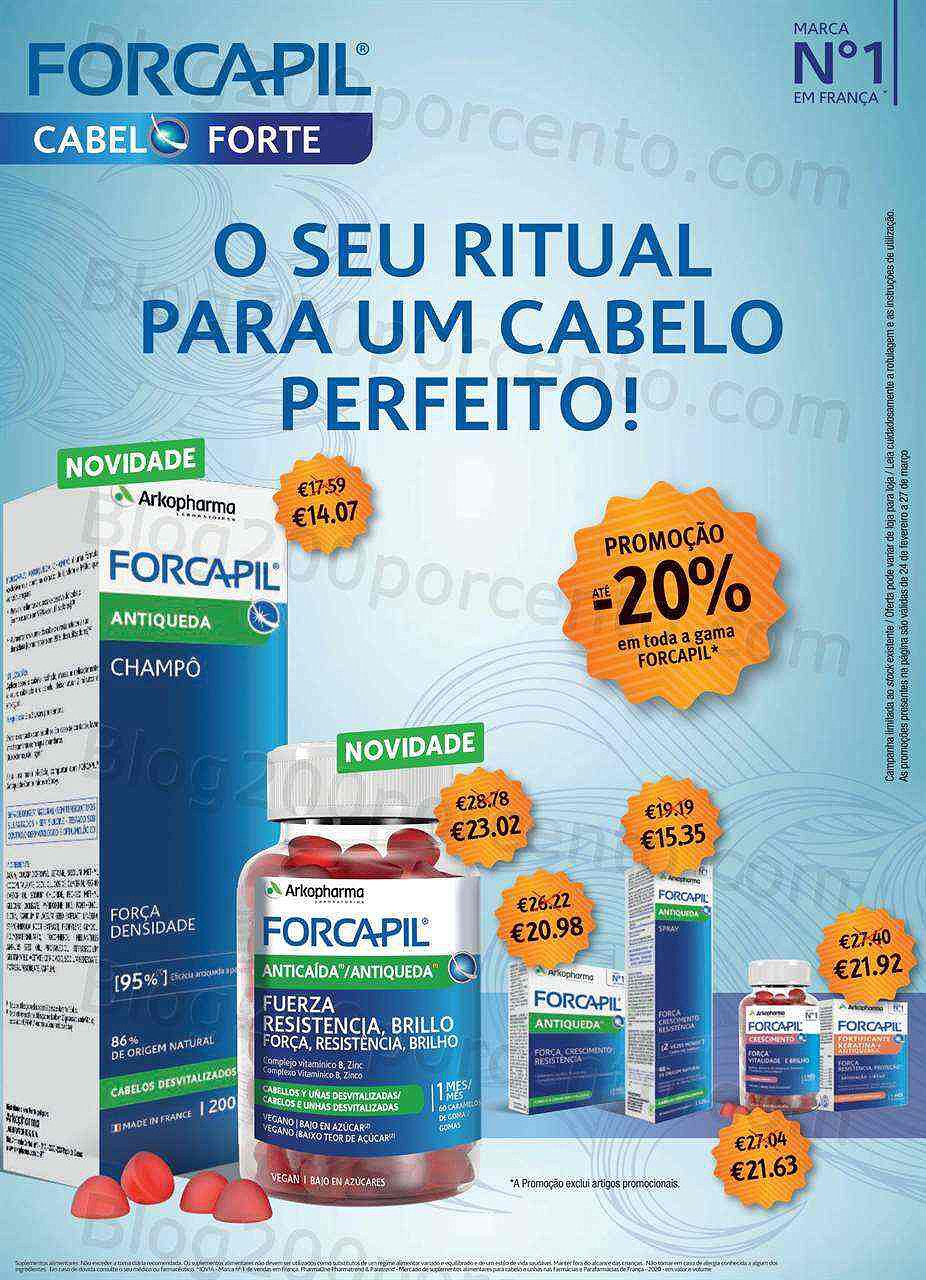 Antevisão Folheto AUCHAN Saúde e Bem-Estar Promoções de 24 fevereiro a 27 março
