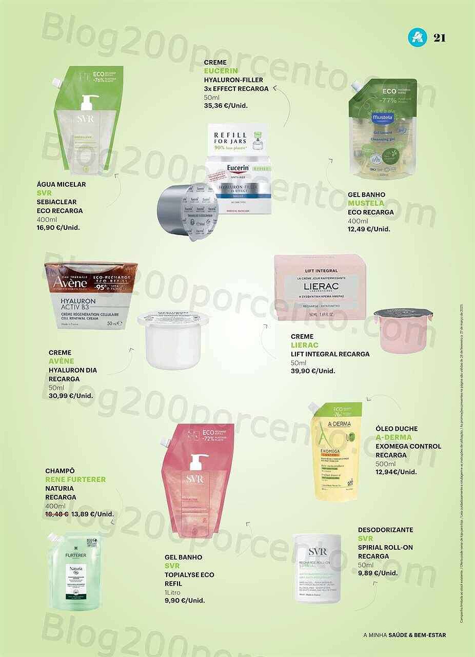 Antevisão Folheto AUCHAN Saúde e Bem-Estar Promoções de 24 fevereiro a 27 março