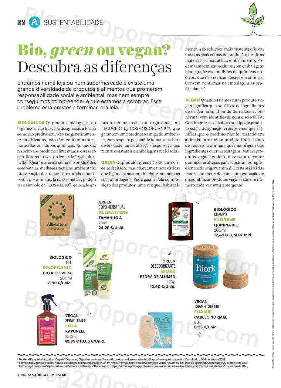 Antevisão Folheto AUCHAN Saúde e Bem-Estar Promoções de 24 fevereiro a 27 março