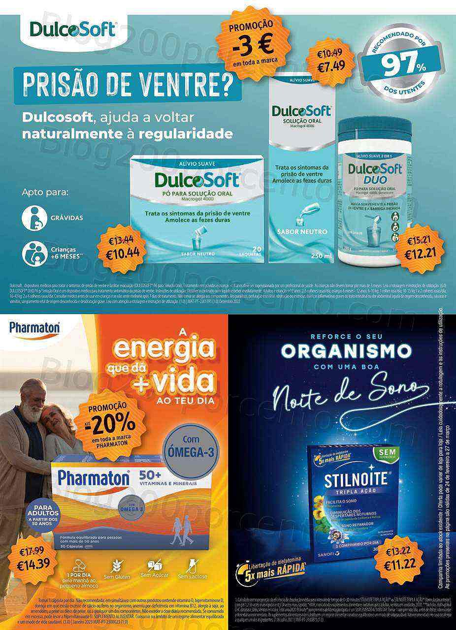 Antevisão Folheto AUCHAN Saúde e Bem-Estar Promoções de 24 fevereiro a 27 março