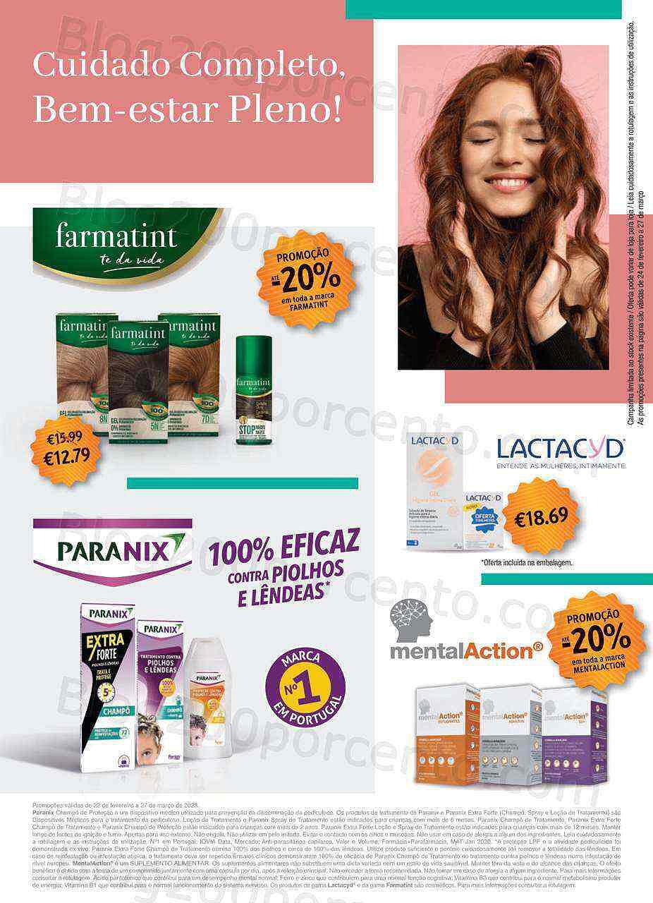 Antevisão Folheto AUCHAN Saúde e Bem-Estar Promoções de 24 fevereiro a 27 março