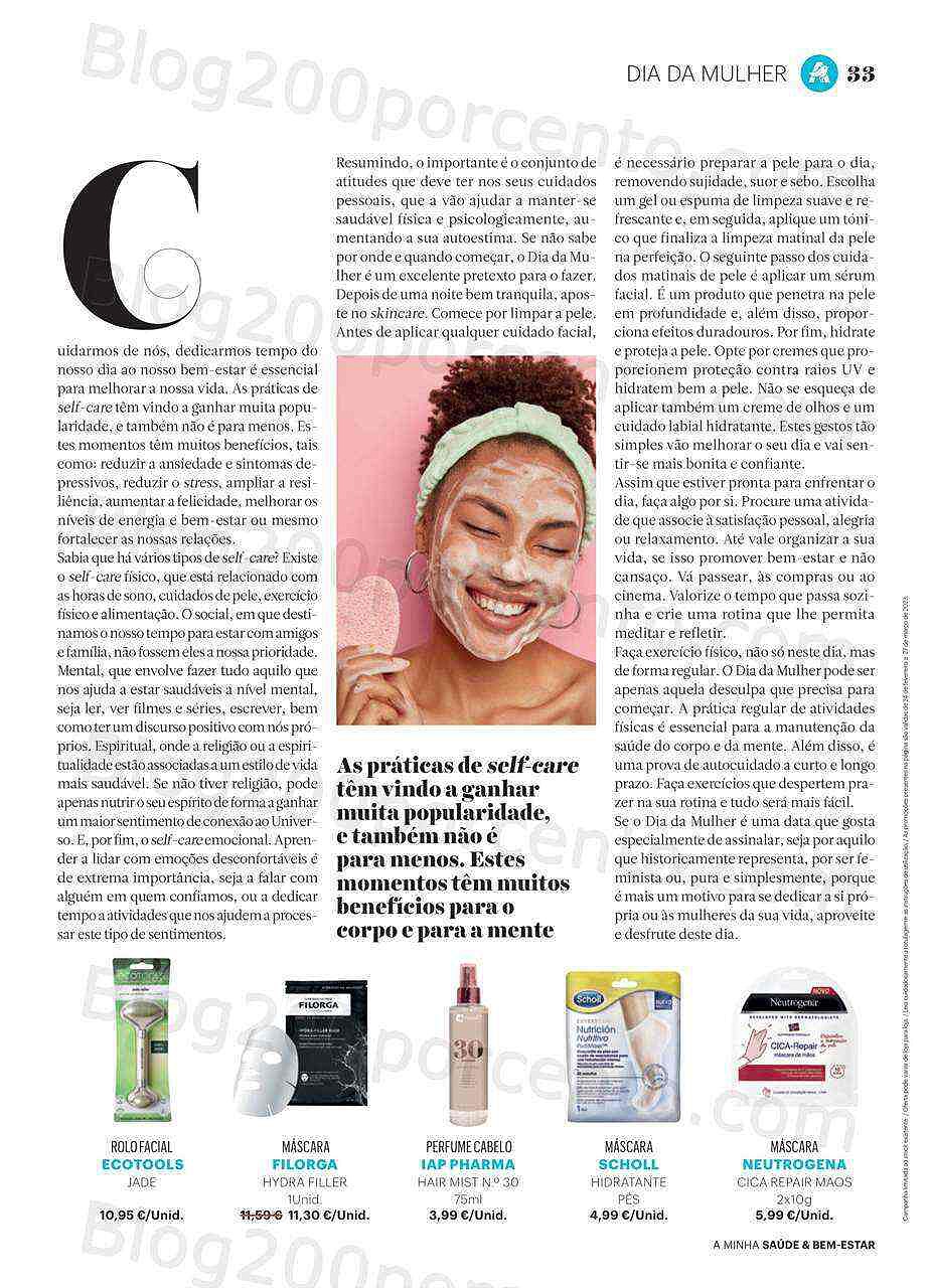 Antevisão Folheto AUCHAN Saúde e Bem-Estar Promoções de 24 fevereiro a 27 março