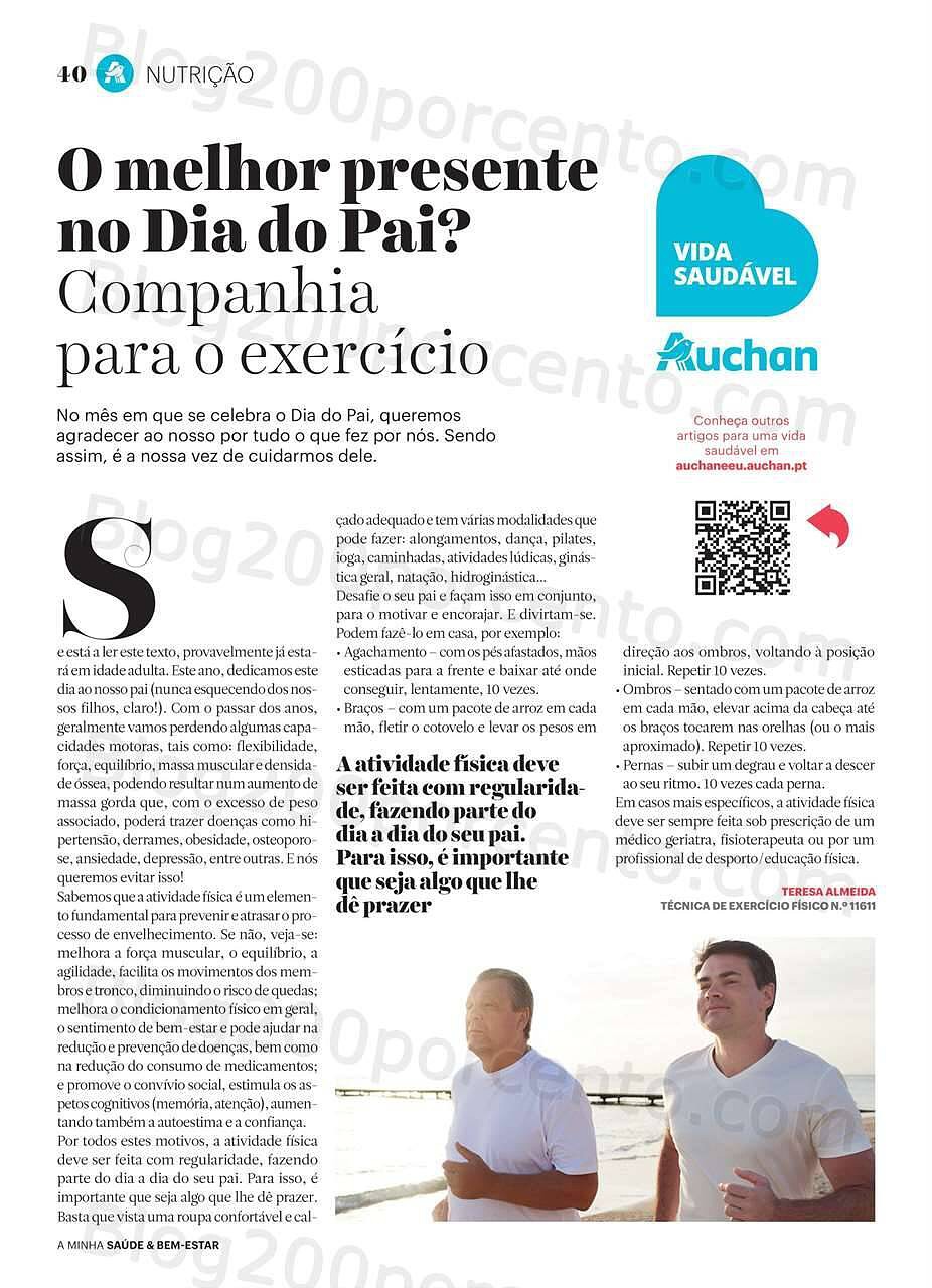 Antevisão Folheto AUCHAN Saúde e Bem-Estar Promoções de 24 fevereiro a 27 março