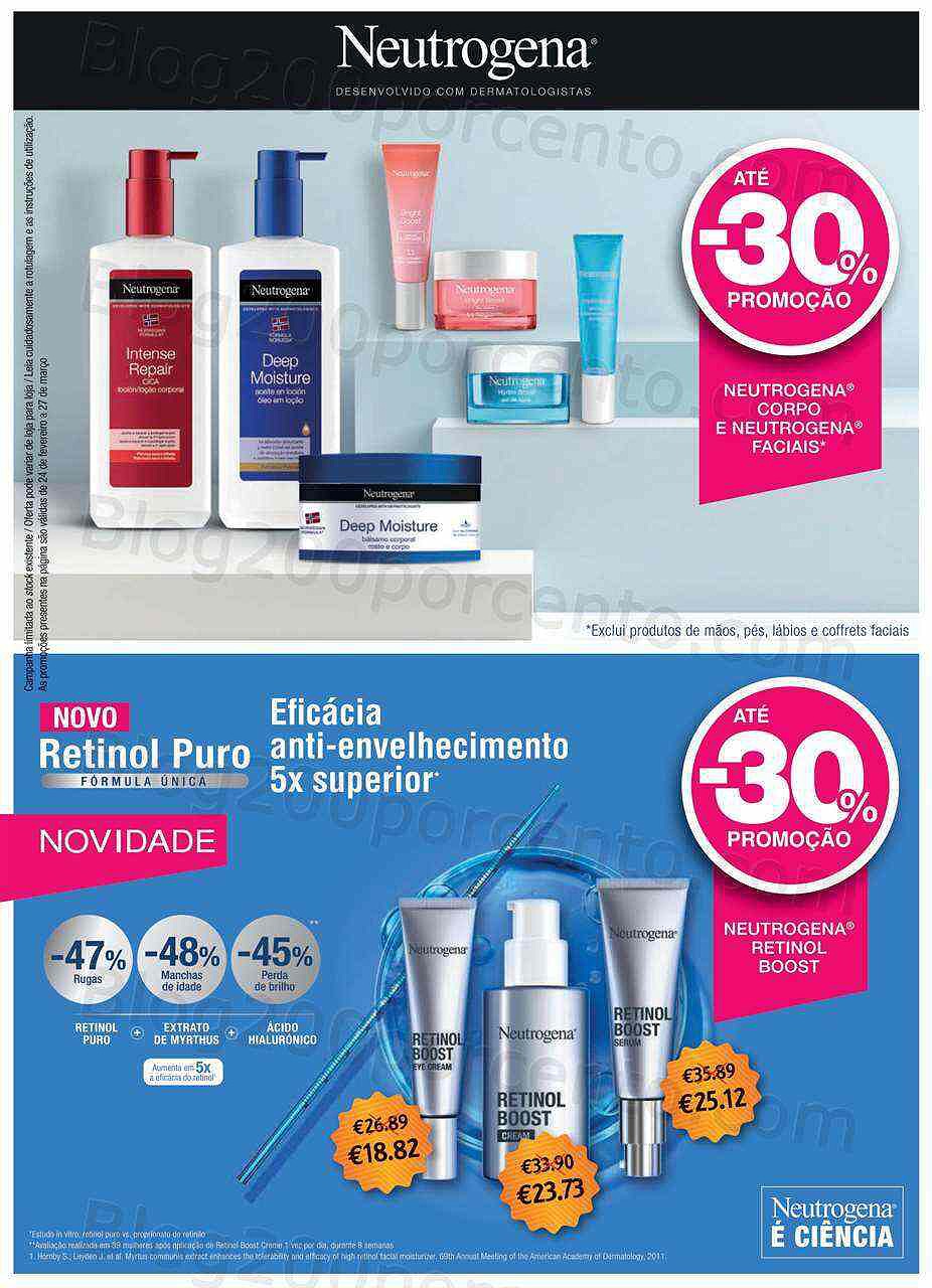 Antevisão Folheto AUCHAN Saúde e Bem-Estar Promoções de 24 fevereiro a 27 março