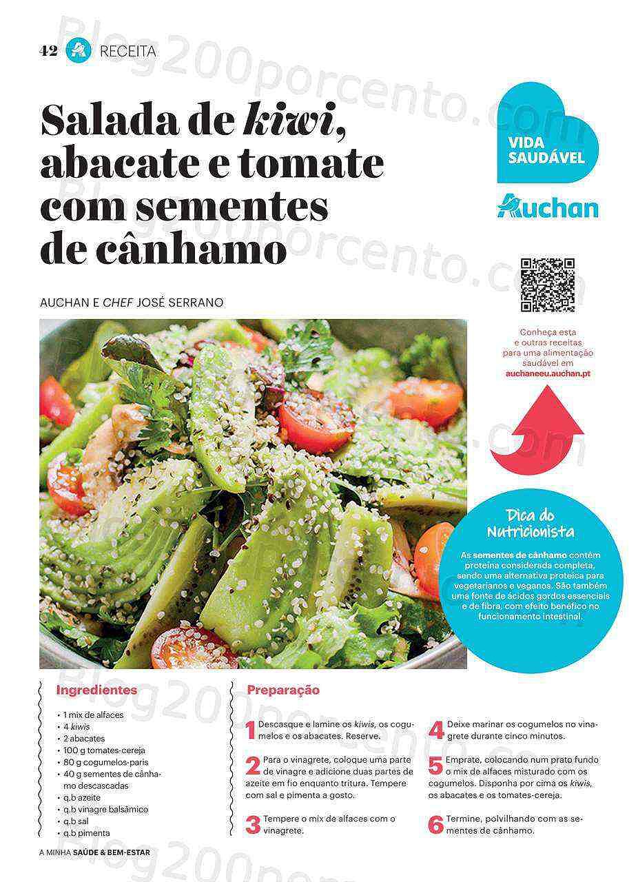 Antevisão Folheto AUCHAN Saúde e Bem-Estar Promoções de 24 fevereiro a 27 março