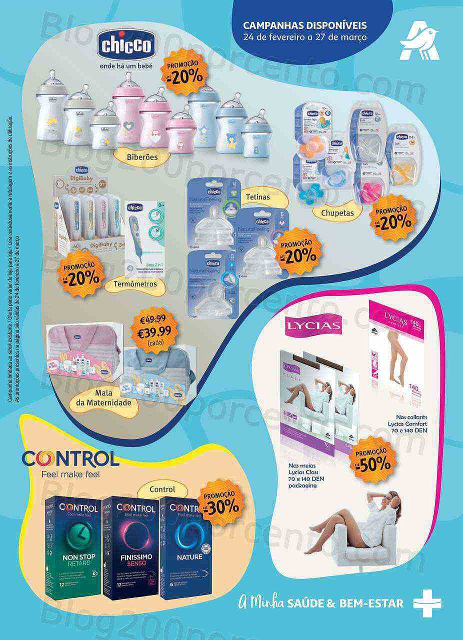 Antevisão Folheto AUCHAN Saúde e Bem-Estar Promoções de 24 fevereiro a 27 março