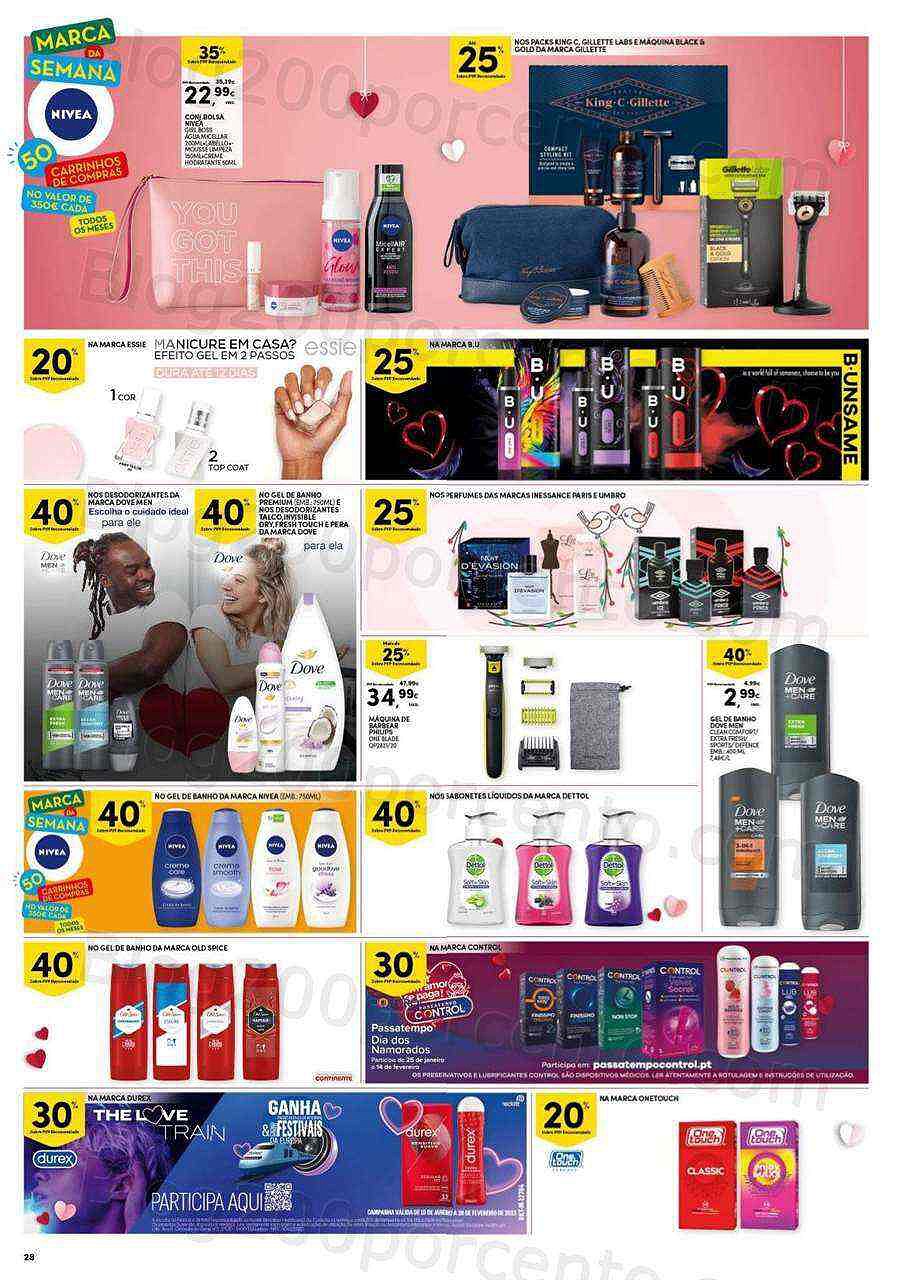 Antevisão Folheto CONTINENTE Dia dos Namorados Promoções de 7 a 13 fevereiro