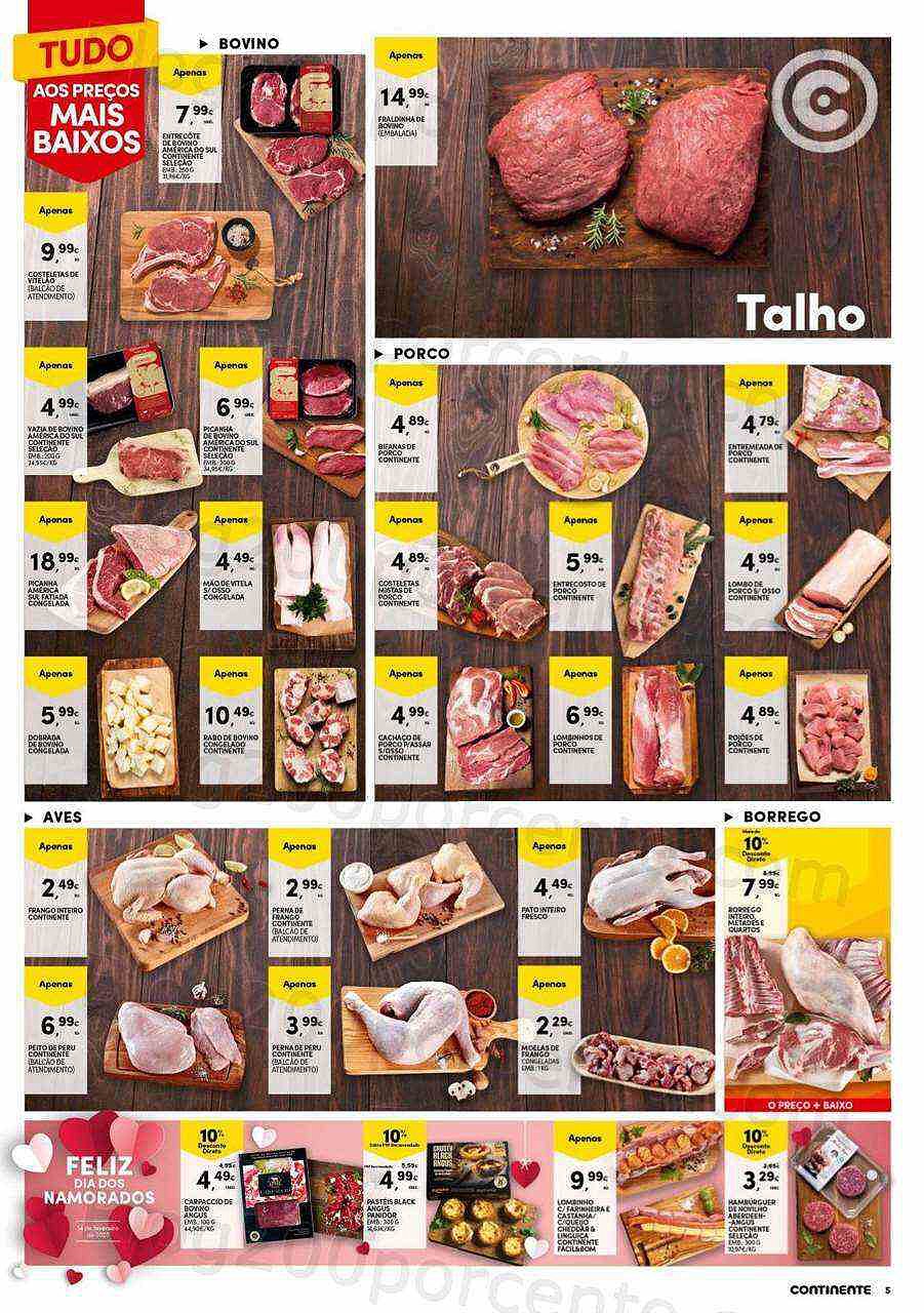 Antevisão Folheto CONTINENTE Promoções de 7 a 13 fevereiro