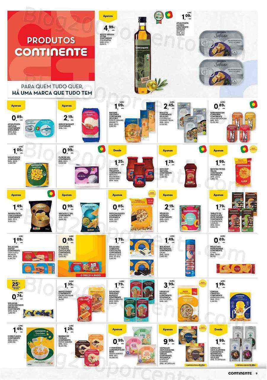 Antevisão Folheto CONTINENTE Feira de Produtos Continente Promoções de 7 a 13 fevereiro
