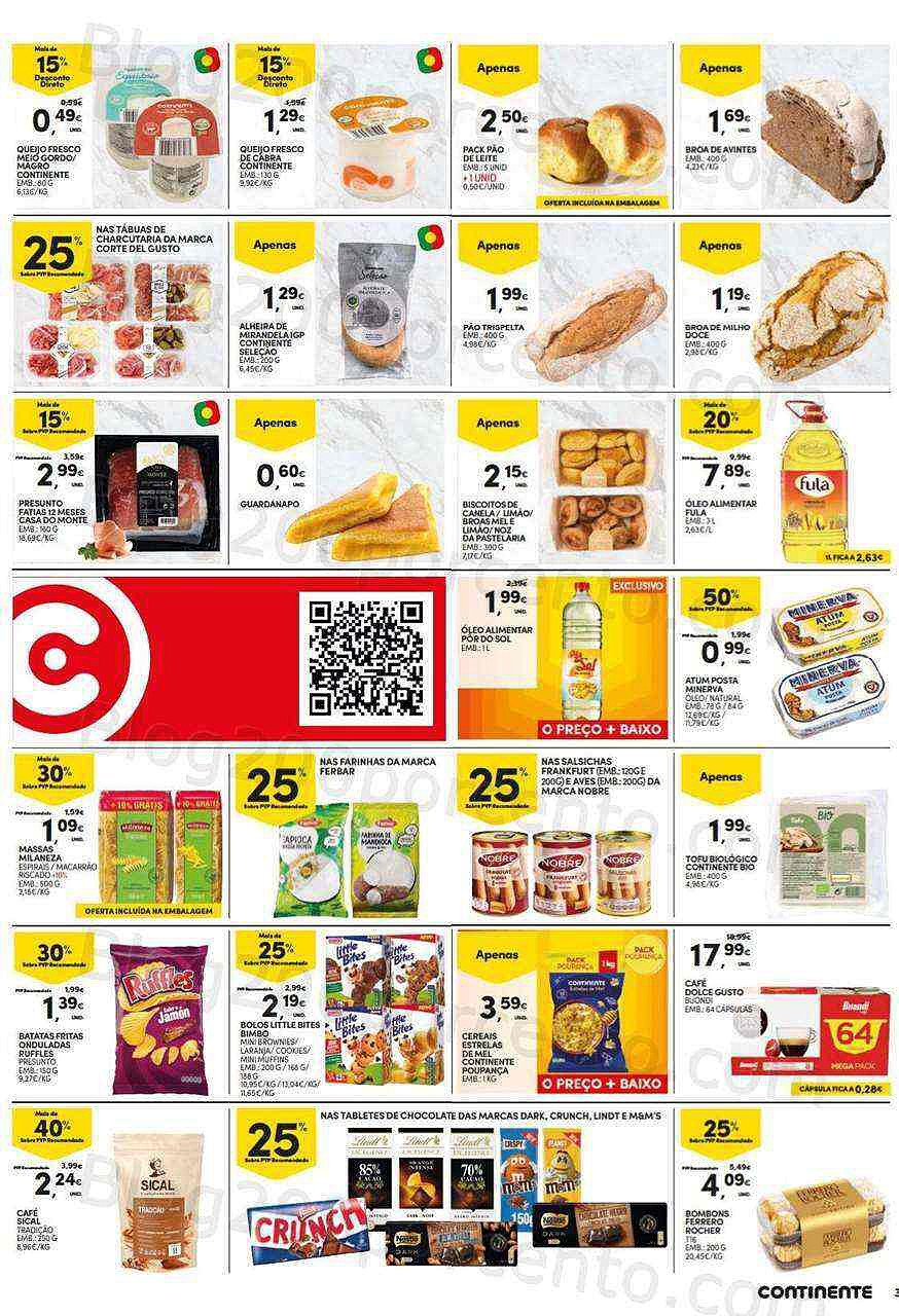 Antevisão Folheto CONTINENTE Promoções Fim de Semana - 3 a 6 fevereiro