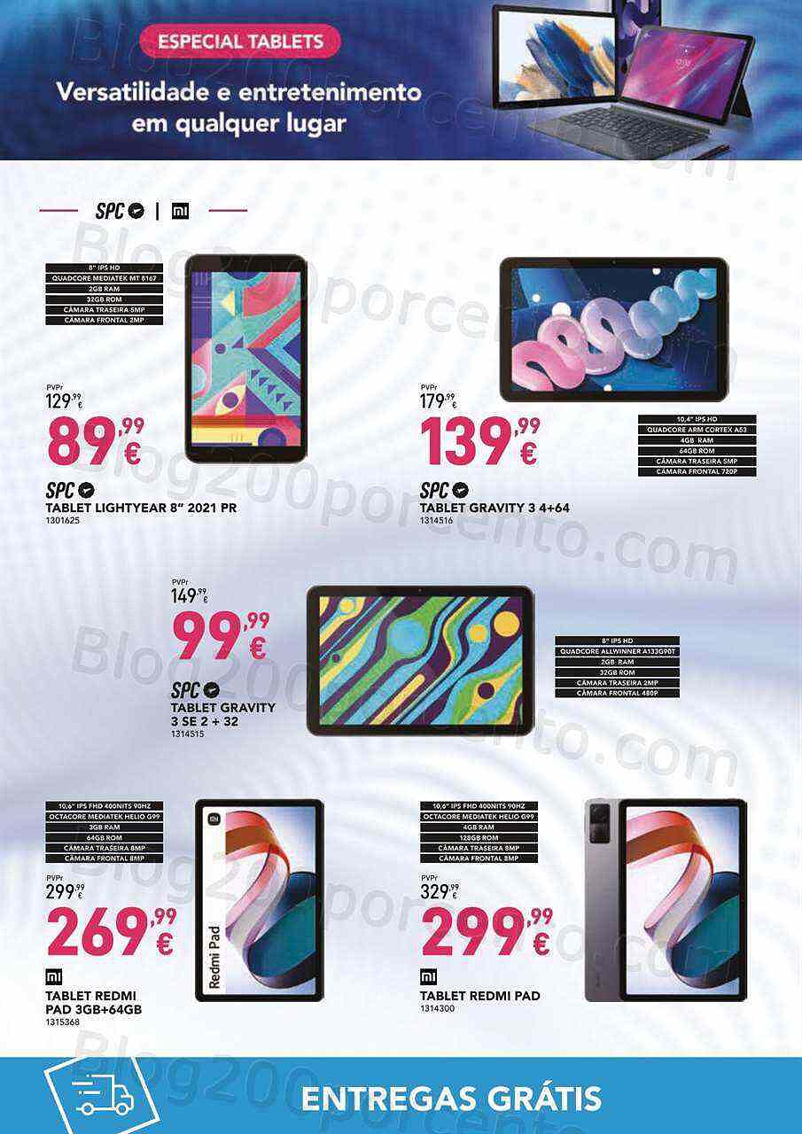 Antevisão Folheto RADIO POPULAR Especial Tablets Promoções até 28 fevereiro