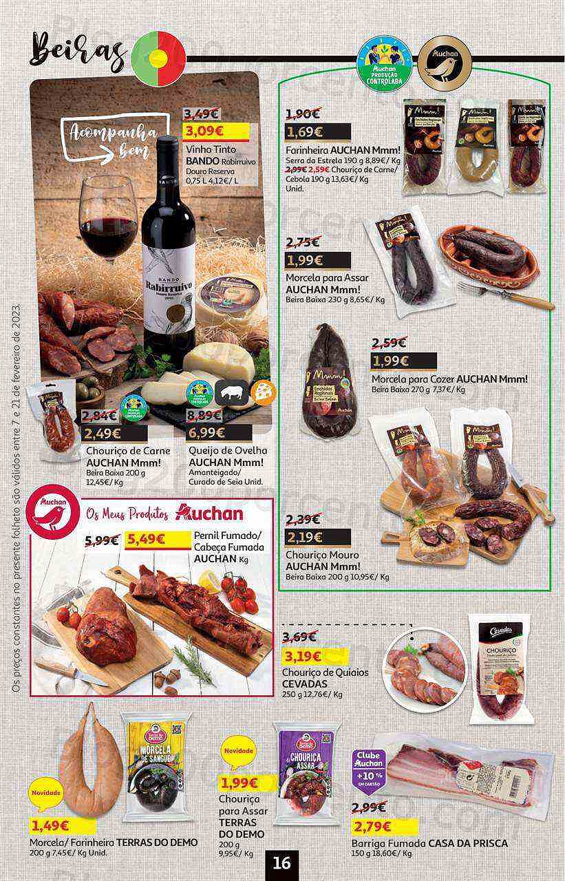Antevisão Folheto AUCHAN Feira QEV + Promoções de 7 a 21 fevereiro