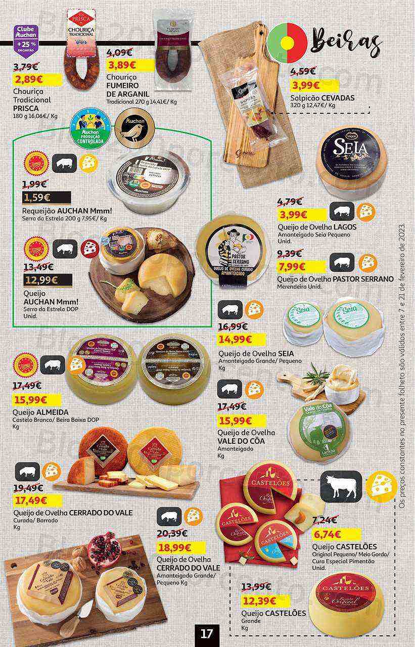 Antevisão Folheto AUCHAN Feira QEV + Promoções de 7 a 21 fevereiro