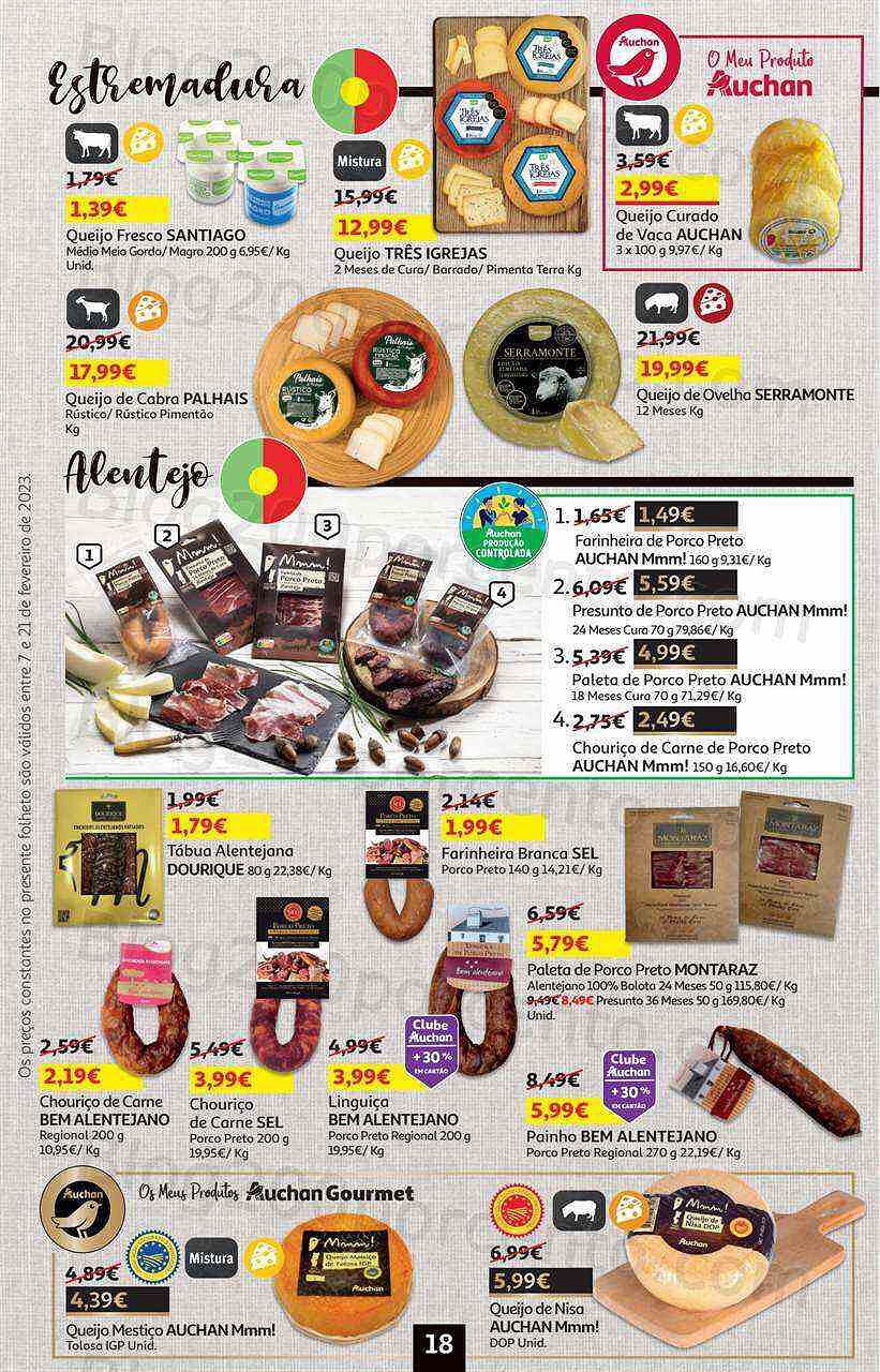 Antevisão Folheto AUCHAN Feira QEV + Promoções de 7 a 21 fevereiro