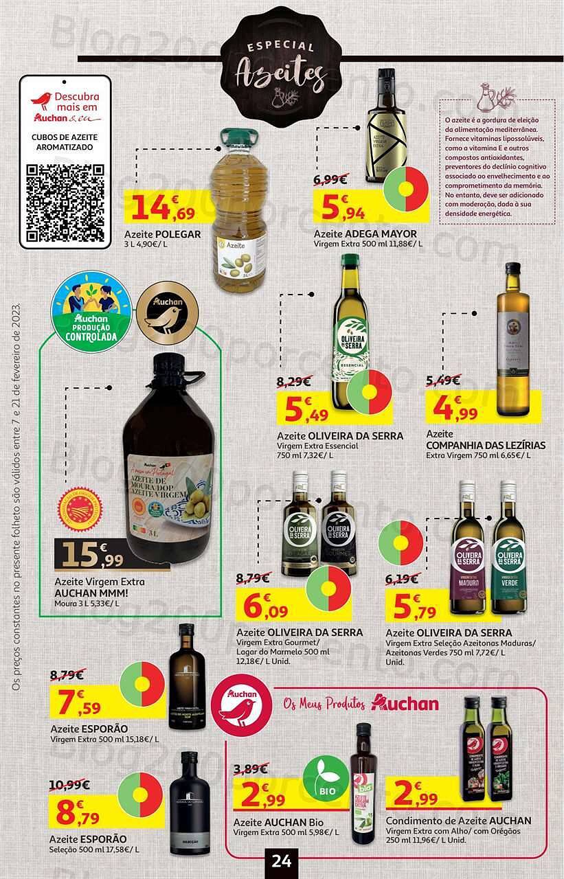 Antevisão Folheto AUCHAN Feira QEV + Promoções de 7 a 21 fevereiro