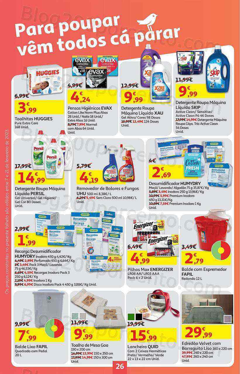 Antevisão Folheto AUCHAN Feira QEV + Promoções de 7 a 21 fevereiro