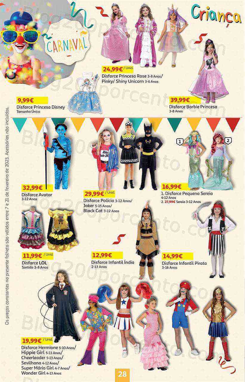 Antevisão Folheto AUCHAN Bazar Promoções de 7 a 21 fevereiro