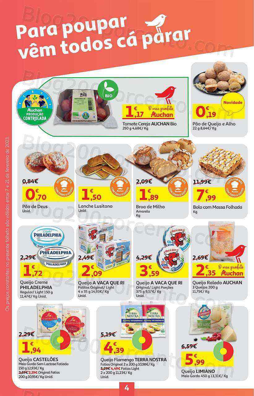 Antevisão Folheto AUCHAN Feira QEV + Promoções de 7 a 21 fevereiro