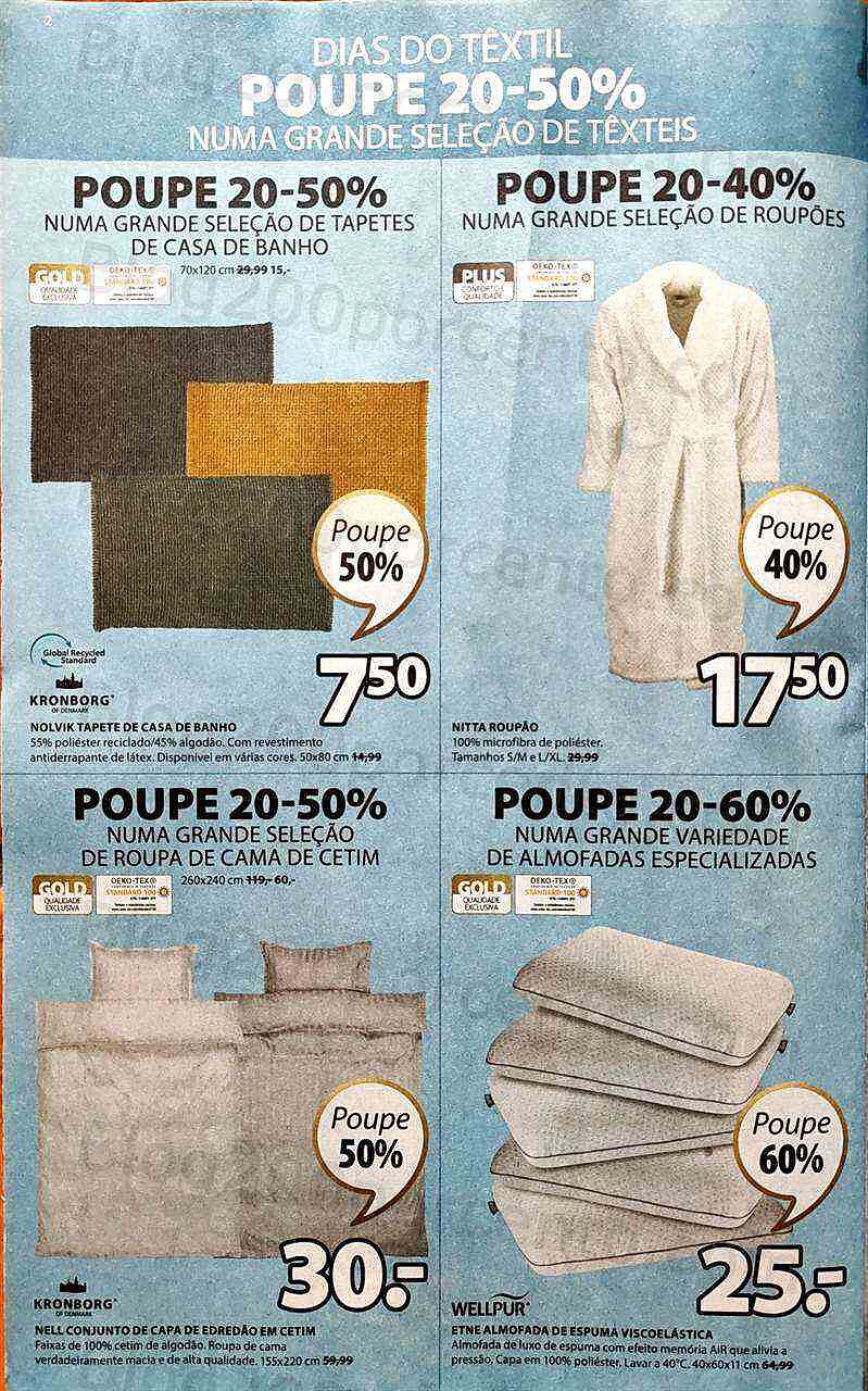 Antevisão Folheto JYSK Promoções de 9 fevereiro a 8 março