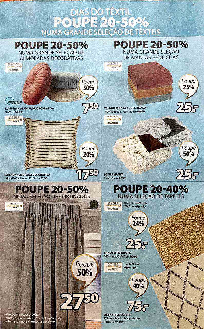 Antevisão Folheto JYSK Promoções de 9 fevereiro a 8 março