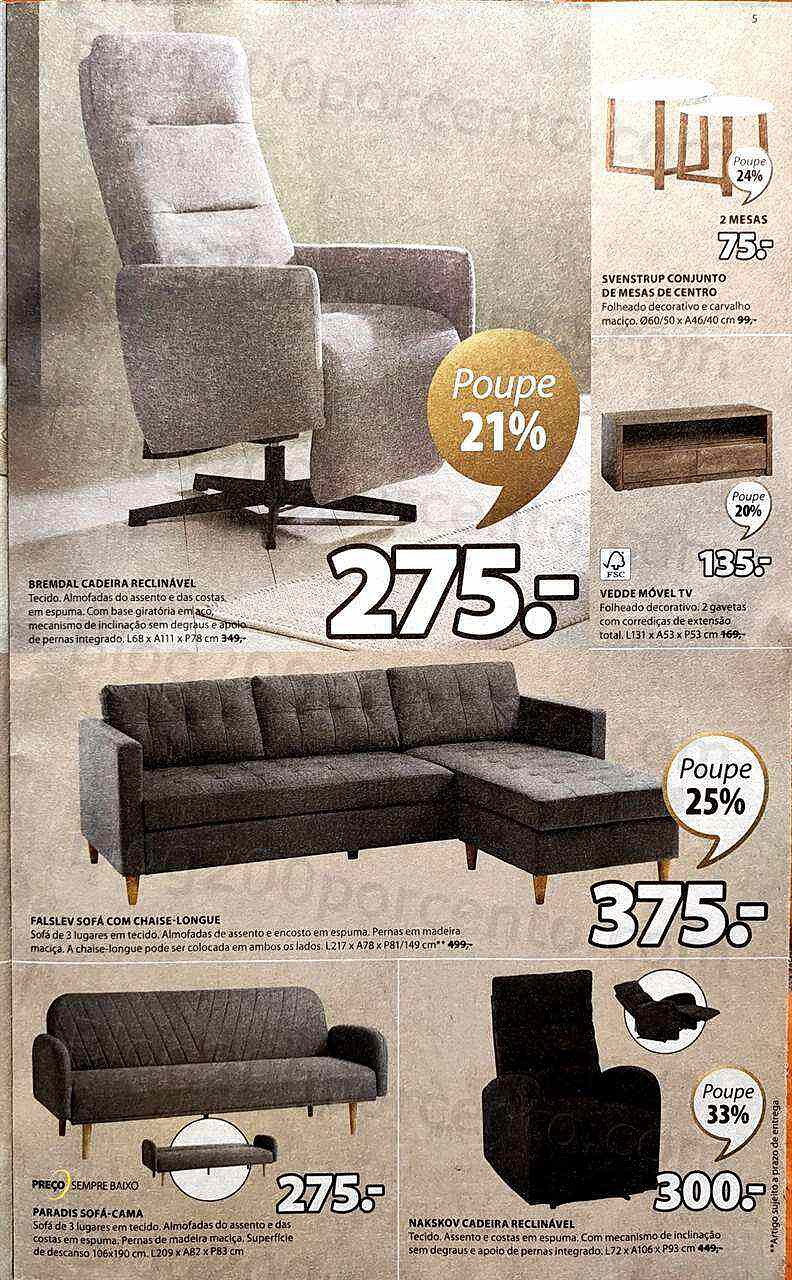 Antevisão Folheto JYSK Promoções de 9 fevereiro a 8 março