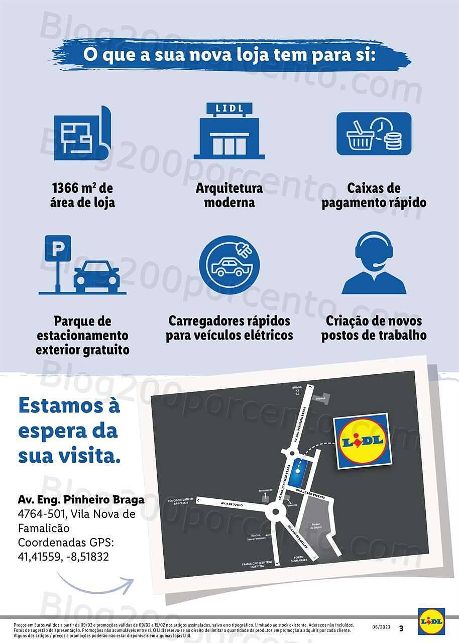 Antevisão Folheto LIDL Aberturas Extra Promoções de 9 a 15 fevereiro