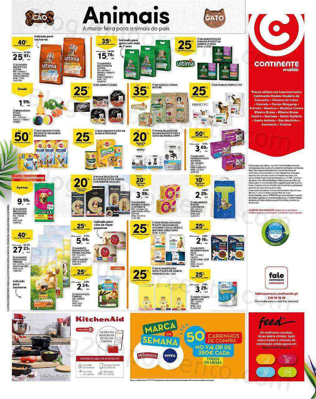 Antevisão Folheto CONTINENTE Madeira Promoções de 7 a 13 fevereiro