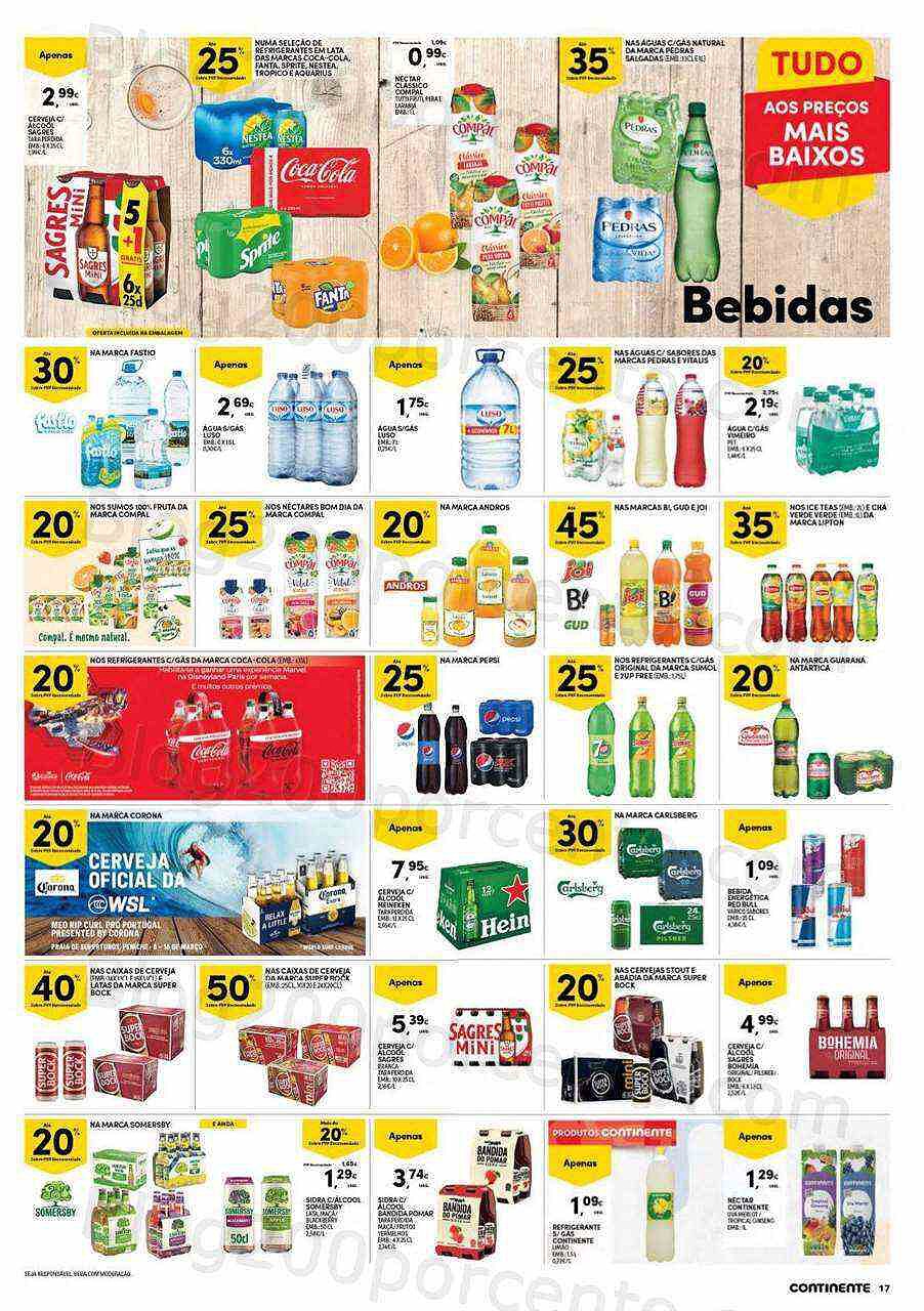 Antevisão Folheto CONTINENTE Modelo - Hiper Promoções de 21 a 27 fevereiro