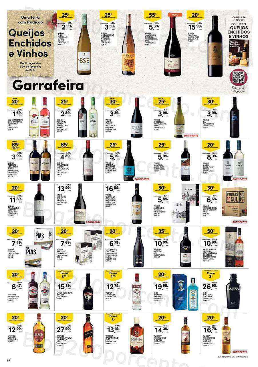 Antevisão Folheto CONTINENTE Modelo - Hiper Promoções de 21 a 27 fevereiro