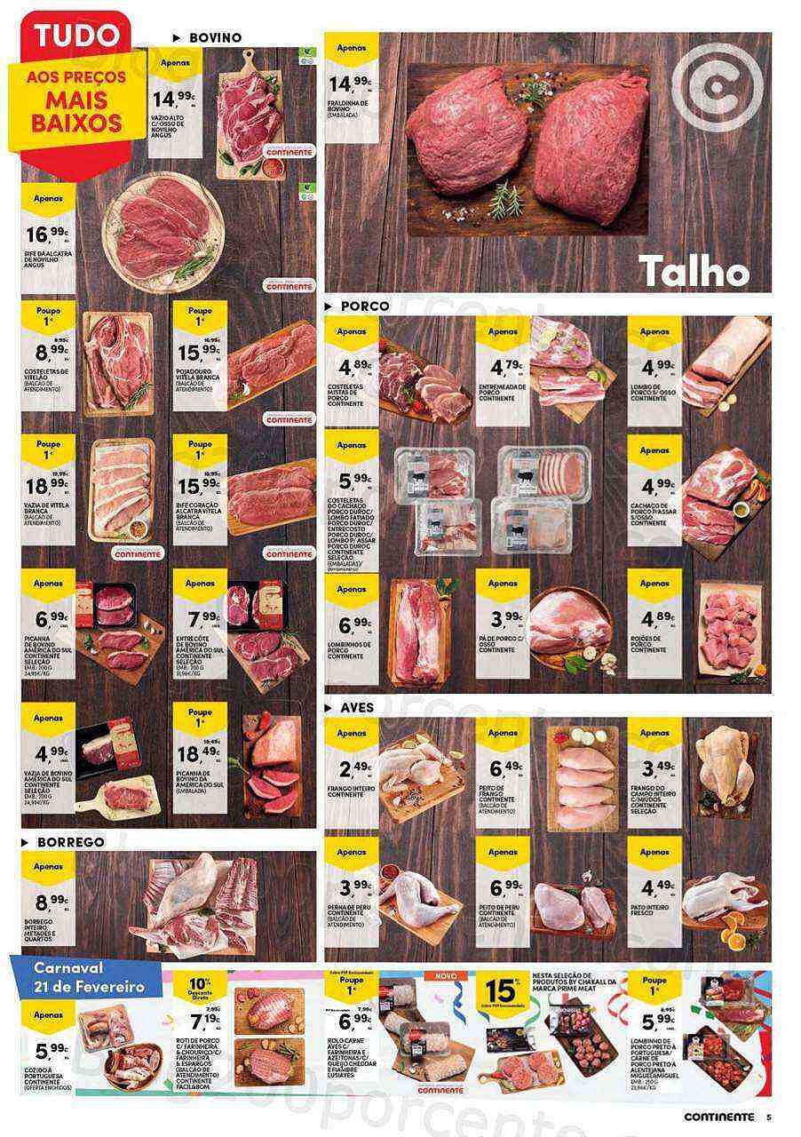 Antevisão Folheto CONTINENTE Modelo - Hiper Promoções de 21 a 27 fevereiro
