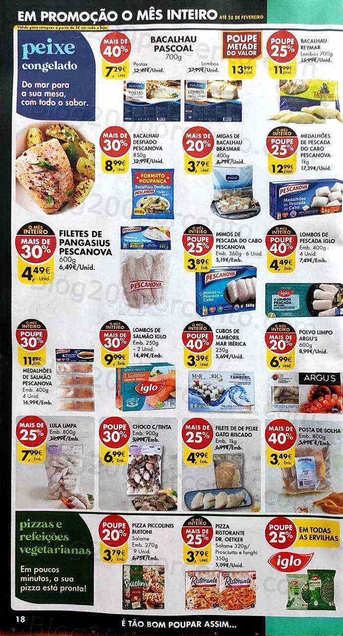 Antevisão Folheto PINGO DOCE Promoções de 21 a 27 fevereiro