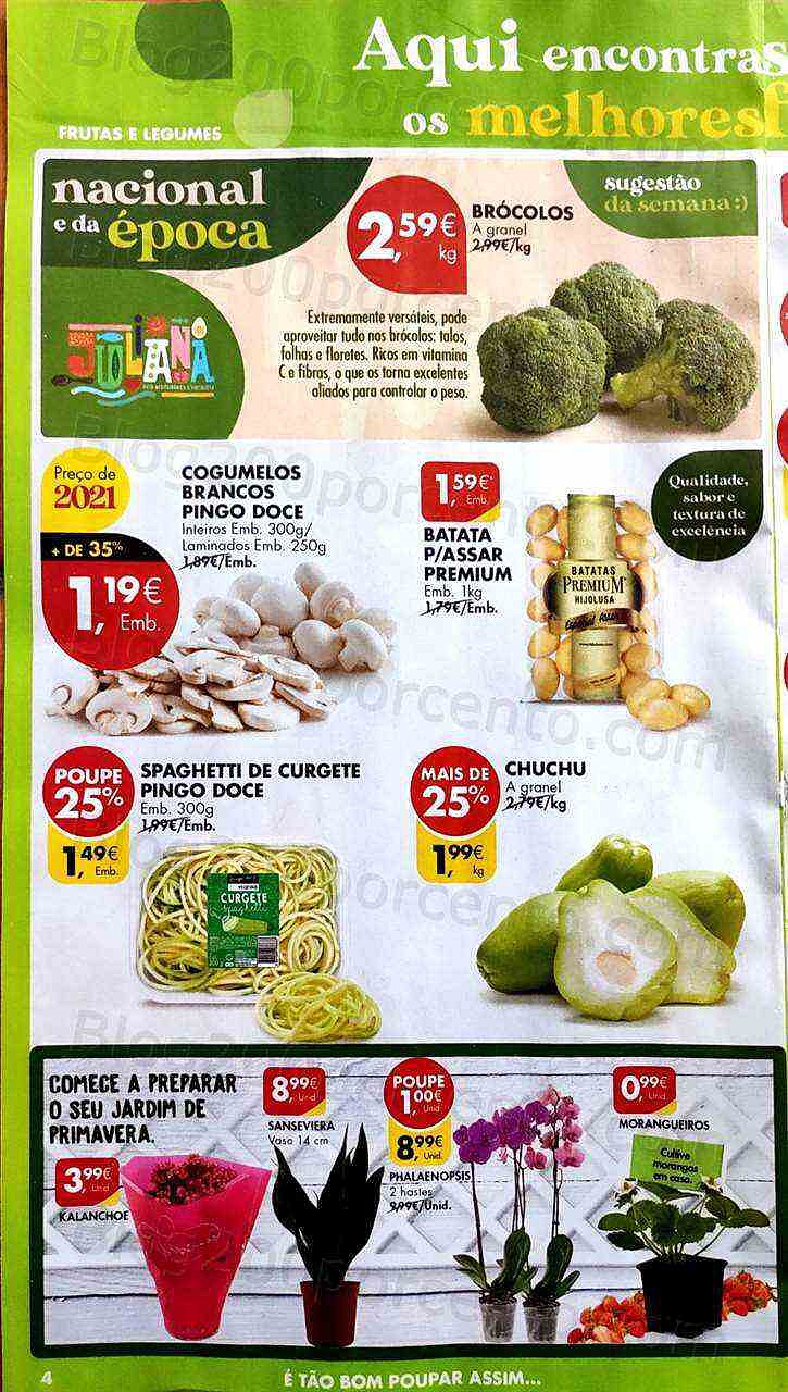 Antevisão Folheto PINGO DOCE Promoções de 21 a 27 fevereiro