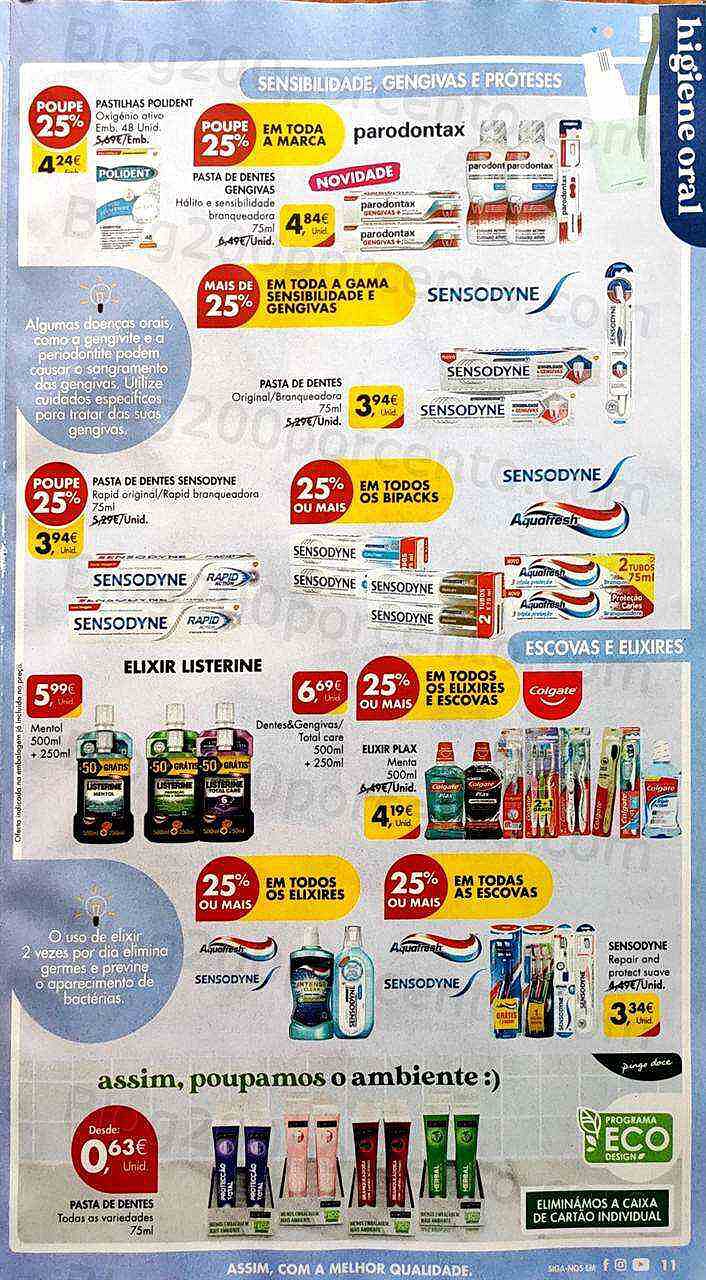 Antevisão Folheto PINGO DOCE Higiene e Limpeza Promoções de 21 Fevereiro a 6 março
