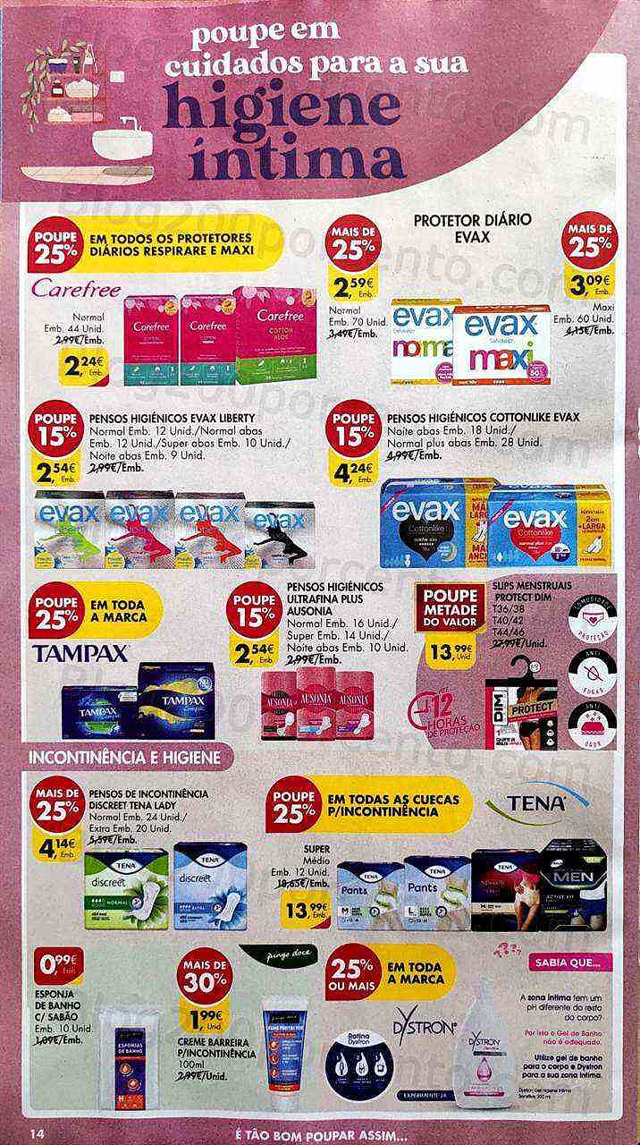 Antevisão Folheto PINGO DOCE Higiene e Limpeza Promoções de 21 Fevereiro a 6 março