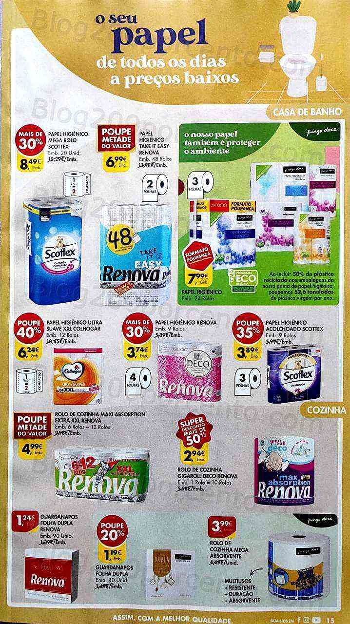Antevisão Folheto PINGO DOCE Higiene e Limpeza Promoções de 21 Fevereiro a 6 março