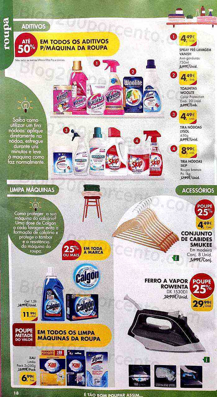 Antevisão Folheto PINGO DOCE Higiene e Limpeza Promoções de 21 Fevereiro a 6 março