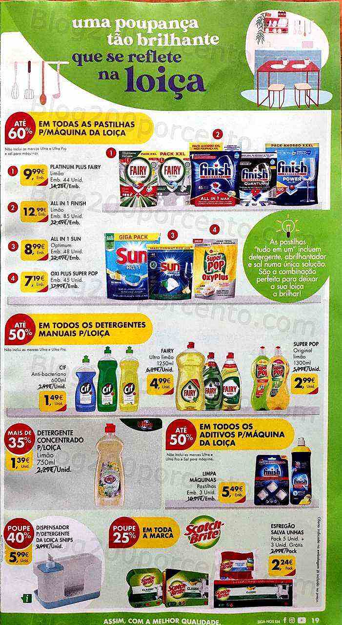 Antevisão Folheto PINGO DOCE Higiene e Limpeza Promoções de 21 Fevereiro a 6 março