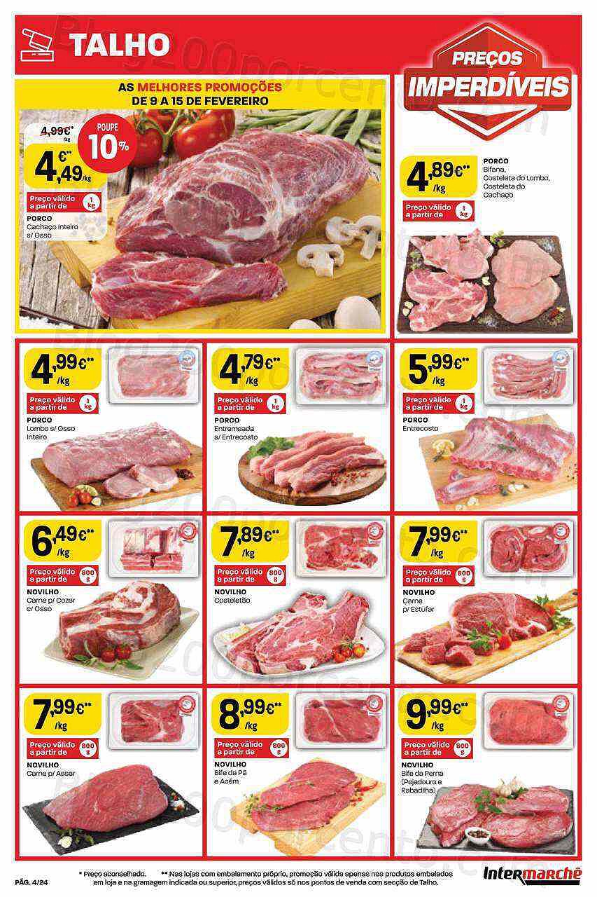 Antevisão Folheto INTERMARCHÉ Contact Promoções de 9 a 15 fevereiro