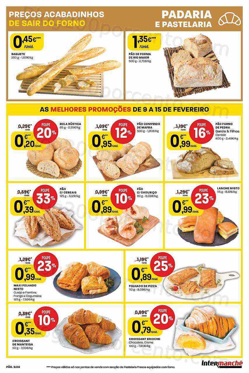Antevisão Folheto INTERMARCHÉ Contact Promoções de 9 a 15 fevereiro