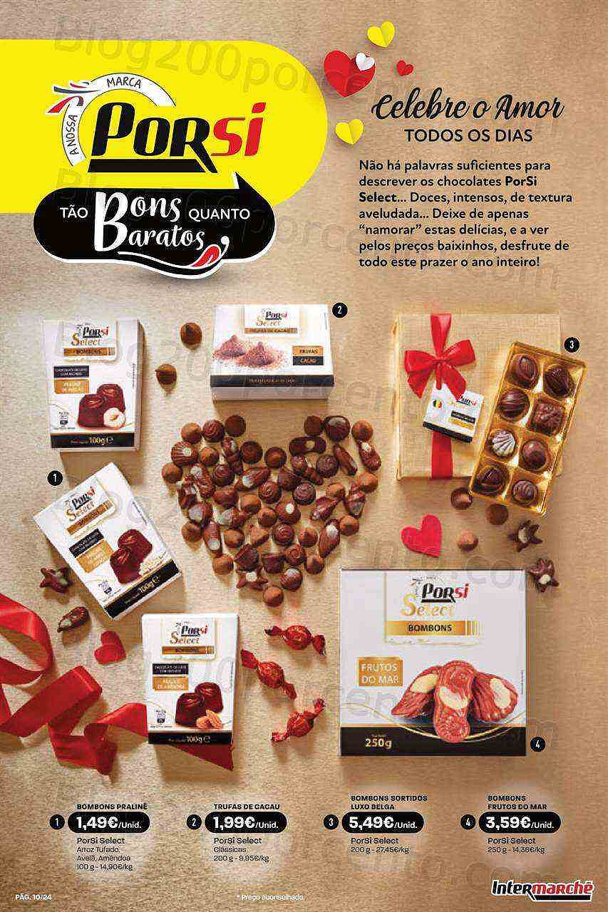 Antevisão Folheto INTERMARCHÉ Contact Promoções de 9 a 15 fevereiro