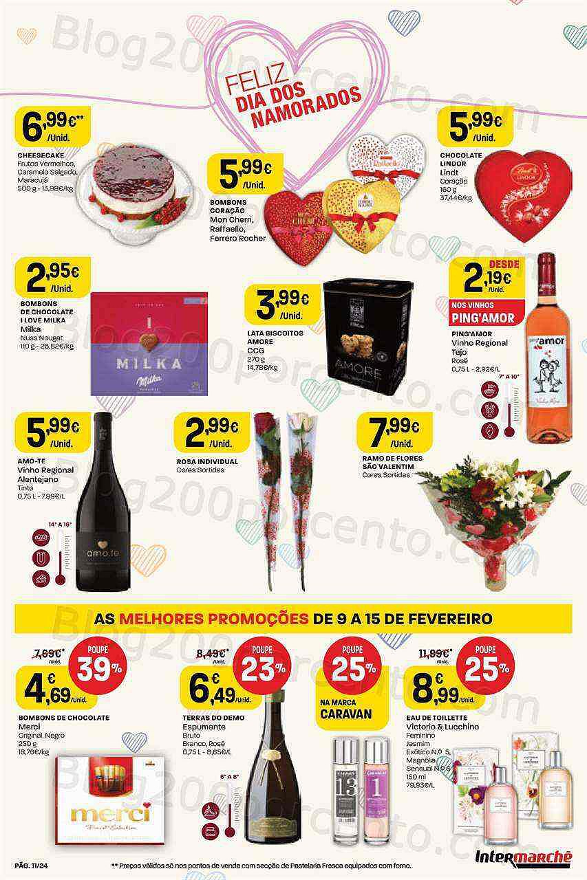 Antevisão Folheto INTERMARCHÉ Contact Promoções de 9 a 15 fevereiro