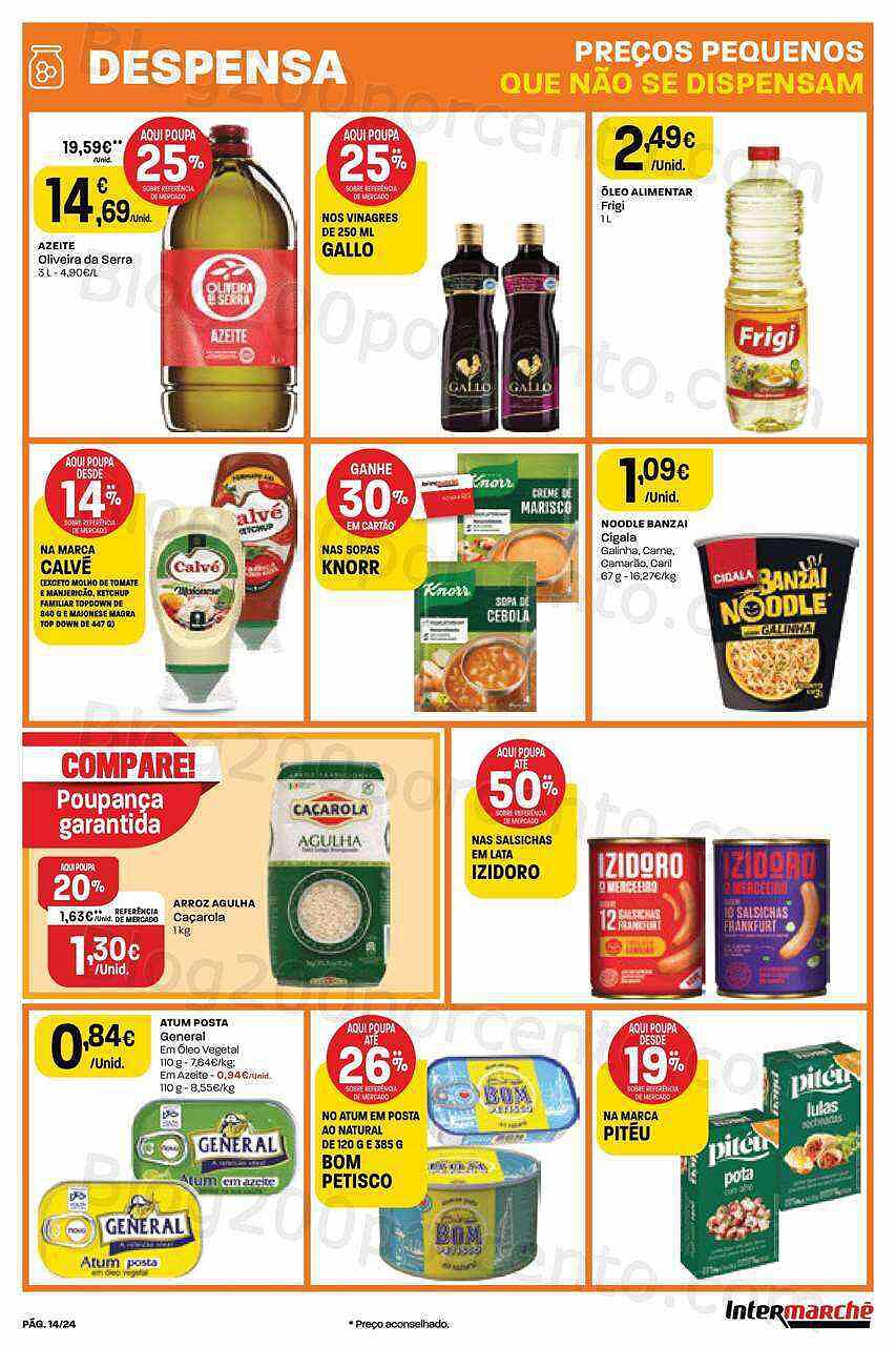 Antevisão Folheto INTERMARCHÉ Contact Promoções de 9 a 15 fevereiro