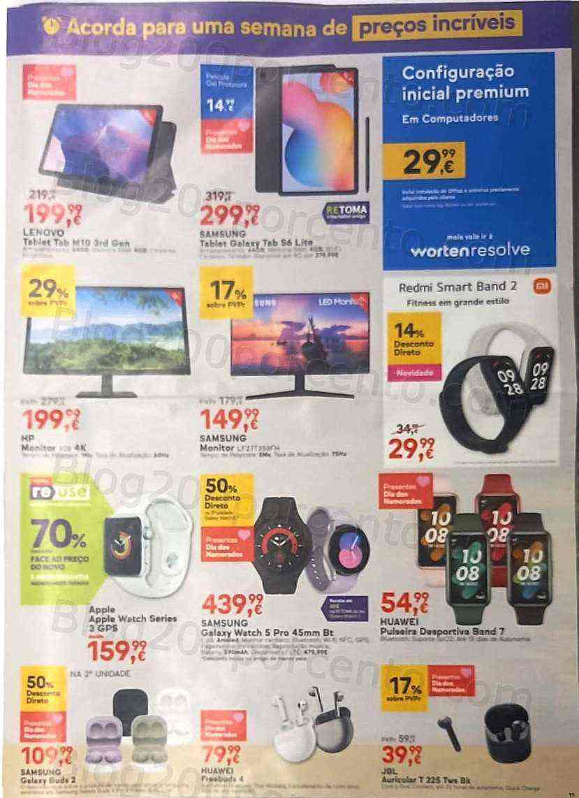 Antevisão Folheto WORTEN Promoções de 7 a 13 fevereiro