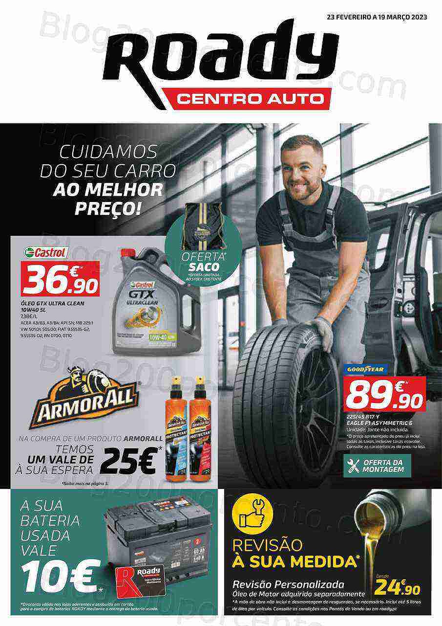 Antevisão Folheto ROADY Promoções de 23 fevereiro a 19 março