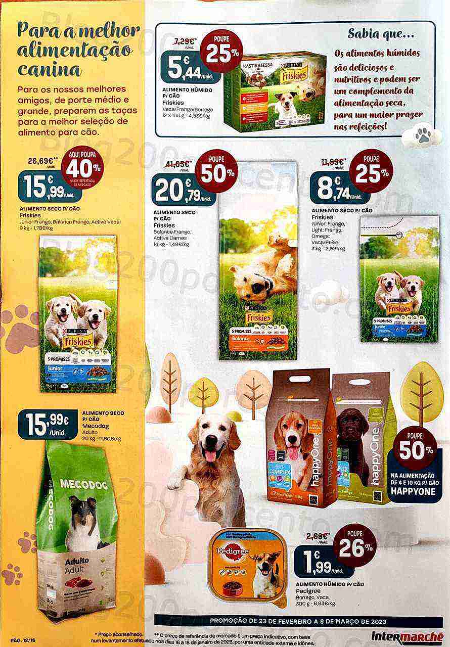 Antevisão Folheto INTERMARCHÉ Feira do Animal Promoções de 23 fevereiro a 8 março
