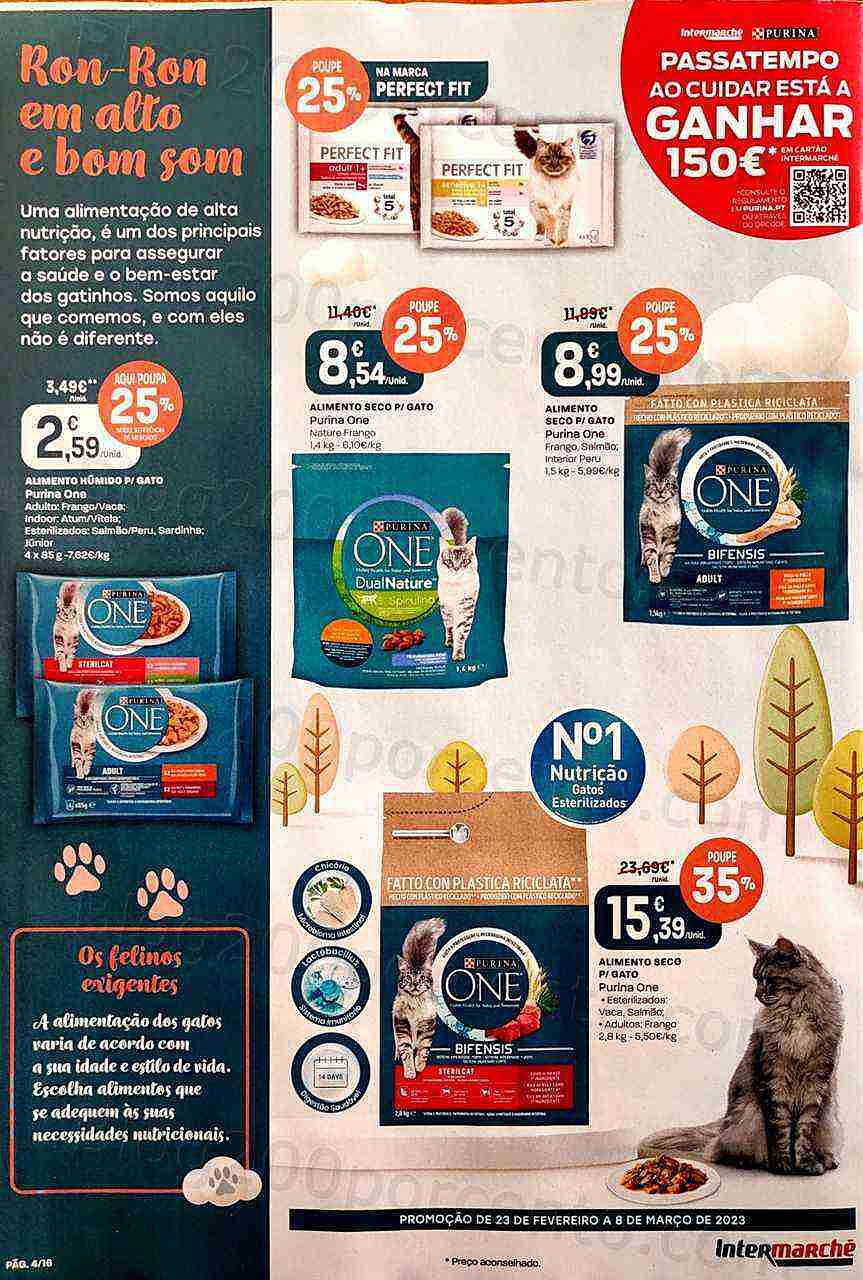 Antevisão Folheto INTERMARCHÉ Feira do Animal Promoções de 23 fevereiro a 8 março