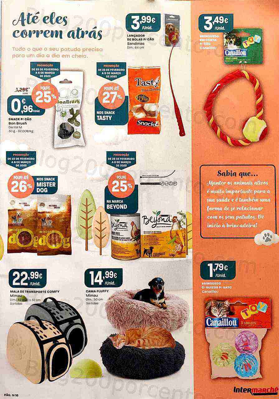 Antevisão Folheto INTERMARCHÉ Feira do Animal Promoções de 23 fevereiro a 8 março