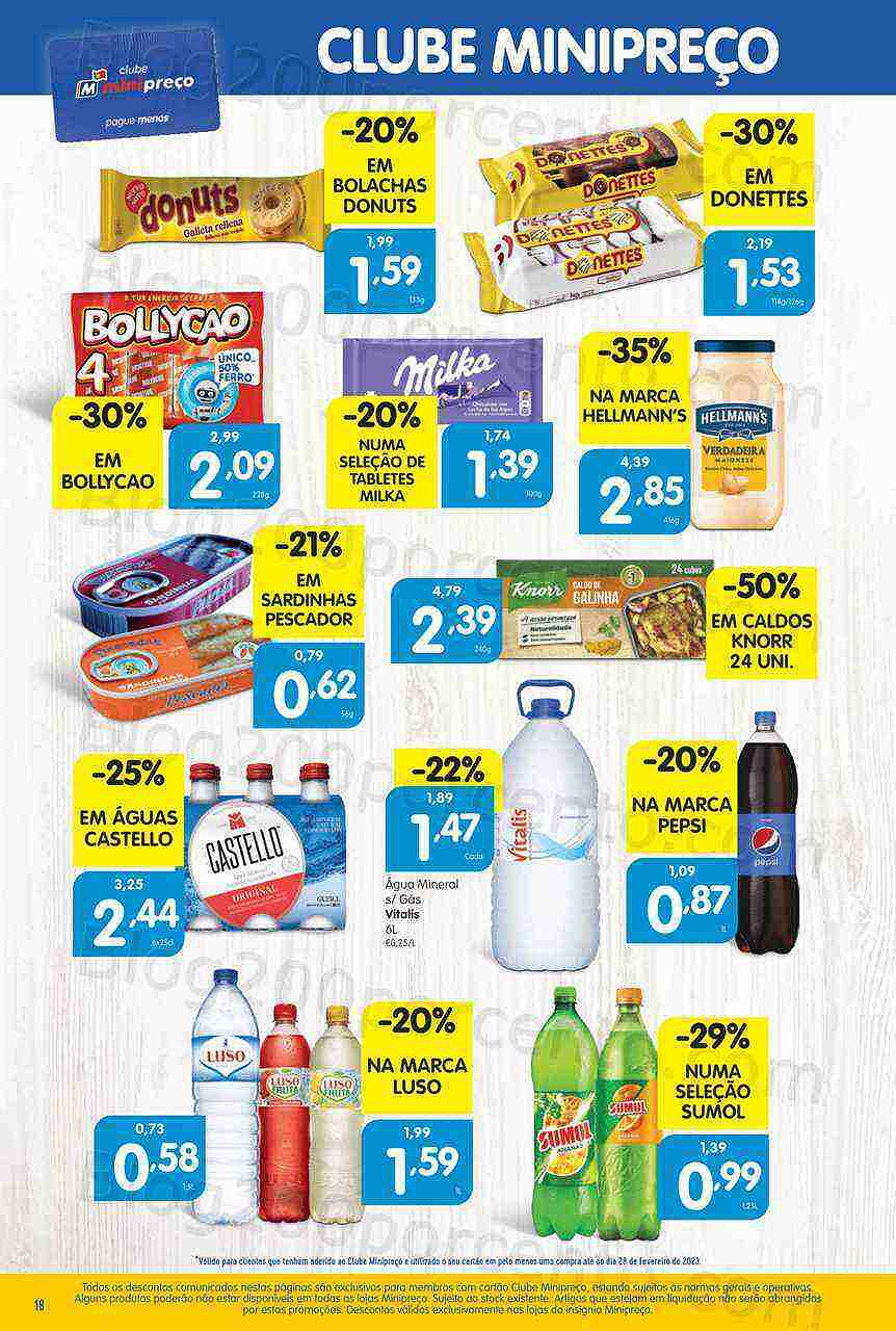 Antevisão Folheto MINIPREÇO Promoções de 2 a 8 março